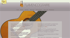 Desktop Screenshot of flamenco-gitarre.de